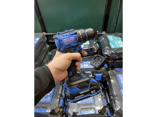 Шуруповерт акумуляторний ZEGOR CDAX-21BL (акуми 2Ah 2шт і зарядка) - Фото 4