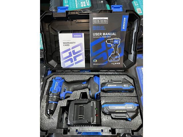 Шуруповерт акумуляторний ZEGOR CDAX-21BL (акуми 2Ah 2шт і зарядка) - Фото 9