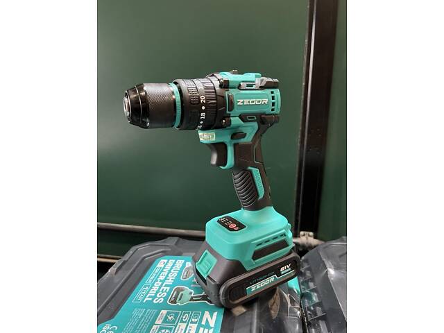Акумуляторний шуруповерт ZEGOR CDB-21BLH (акумулятори 2Ah 2шт і зарядний пристрій) - Фото 3