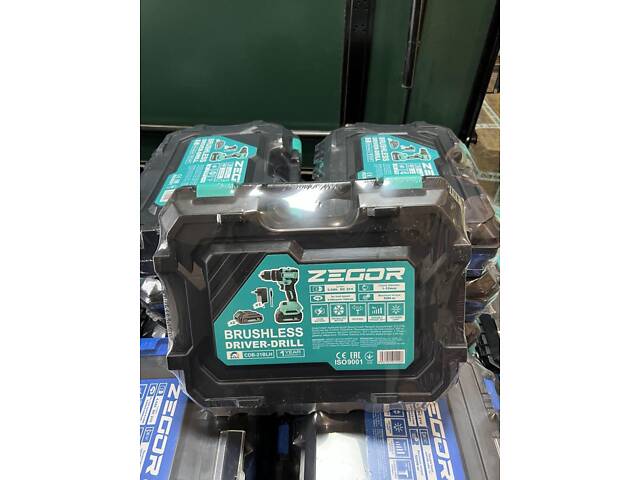 Акумуляторний шуруповерт ZEGOR CDB-21BLH (акумулятори 2Ah 2шт і зарядний пристрій) - Фото 9
