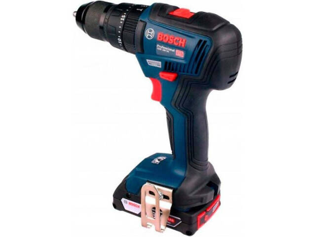 Шуруповерт Bosch GSB 18 V-50, 18В, 28/50 Нм, 20+2, 0-460-1800об/мин (без АКБ и ЗУ) (0.601.9H5.106) - Фото 4