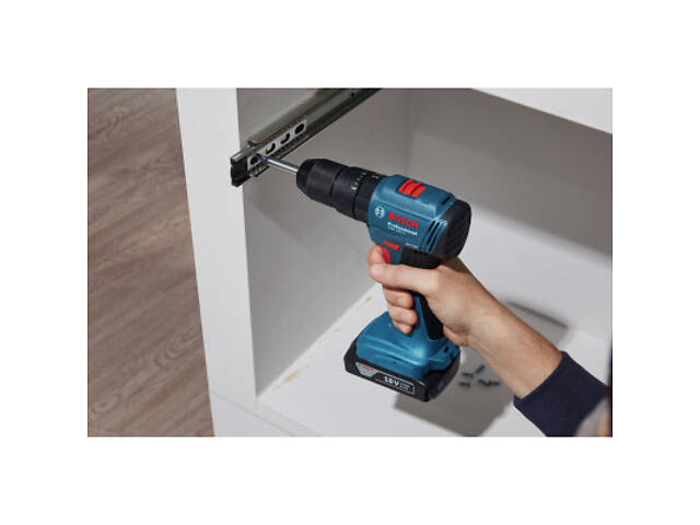 Шуруповерт Bosch GSB 185-LI, 2х2.0 Ah, ЗУ GAL 18V-20, кейс (0.601.9K3.100) - Фото 7