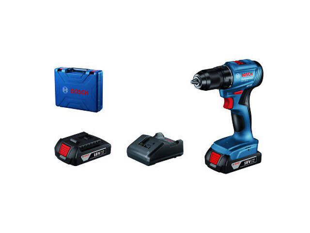 Шуруповерт Bosch GSR 185-LI, 2х2.0 Ah, ЗУ GAL 18V-20, кейс (0.601.9K3.000) - Фото 9