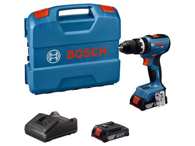 Шуруповерт Bosch Professional GSB 18V-65 18В 2х2Агод 3165Нм 0-2100обхв ЗП GAL18V-20 кейс 1.12 (0.601.9N3.100) - Фото 1