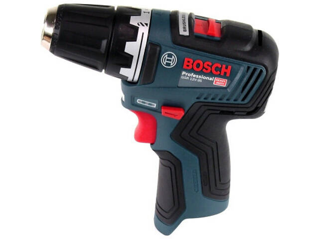 Шуруповерт Bosch Professional GSR 12V-35, 12V, 20·35Нм, 460·1750об/мин, 0.75кг (без АКБ и ЗУ) (0.601.9H8.000) - Фото 2