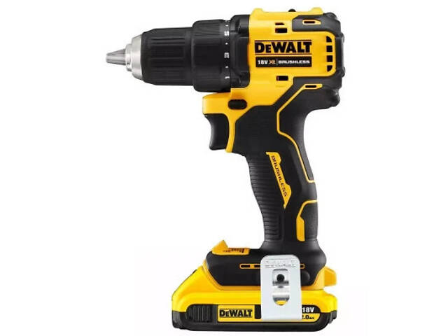 Шуруповерт DeWALT XR Li-Ion 18 В, 65 Нм, 2 АКБ + ЗУ, кейс (DCD708D2T) - Фото 2