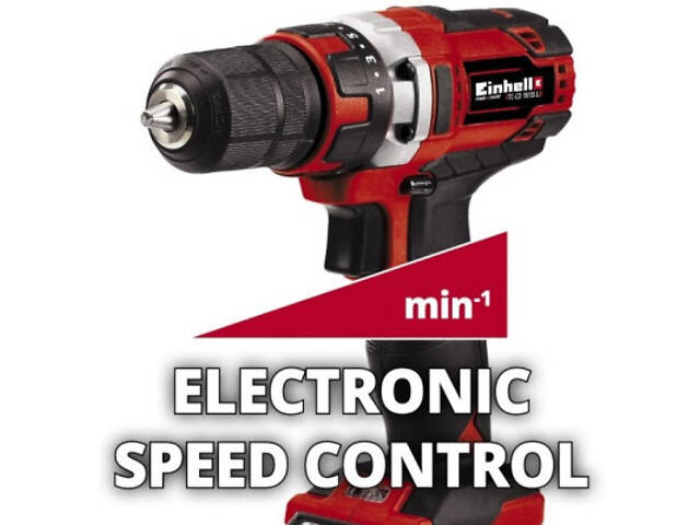 Шуруповерт Einhell TE-CD 18/40 Li-Solo, PXC (без АКБ и ЗУ) (4513925) - Фото 5