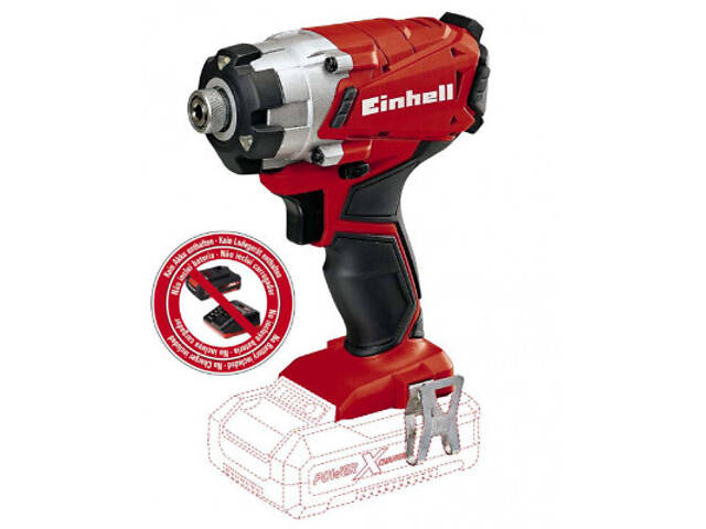 Шуруповерт Einhell TE-CI 18/1 Solo (без АКБ и ЗУ) (4510034) - Фото 8