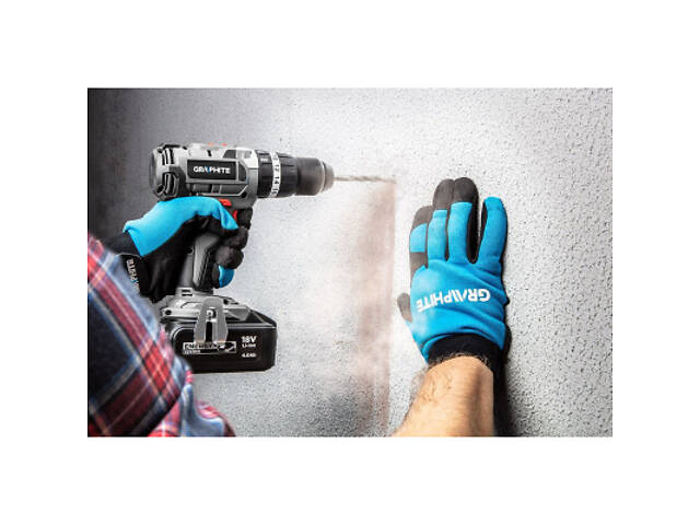Шуруповерт Graphite Energy+ 18V безщітковий 58Нм, 3 ск., 0-500·0-1700об/хв (без АКБ і ЗУ) (58G020) - Фото 10