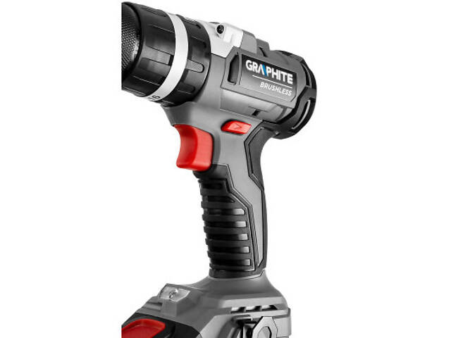 Шуруповерт Graphite Energy+ 18V безщітковий 58Нм, 3 ск., 0-500·0-1700об/хв (без АКБ і ЗУ) (58G020) - Фото 4
