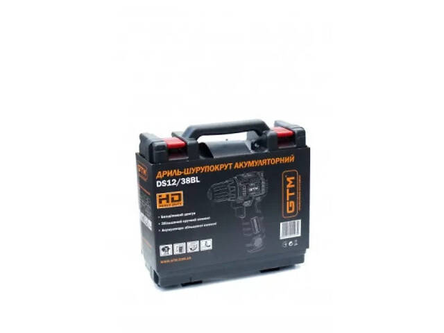 Шуруповерт GTM DS12/38BL - Фото 2