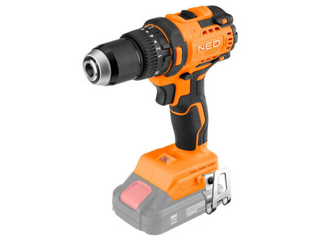 Шуруповерт Neo Tools Energy+ 18V, безщітковий, 95Нм, 0-320/0-1700об/хв 1.2кг (без АКБ і ЗУ) (04-619) - Фото 1