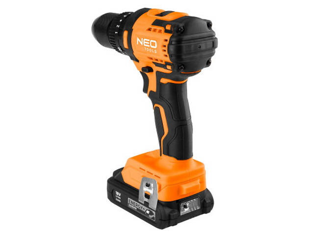 Шуруповерт Neo Tools Energy+ 18V, безщітковий, 95Нм, 0-320/0-1700об/хв 1.2кг (без АКБ і ЗУ) (04-619) - Фото 6