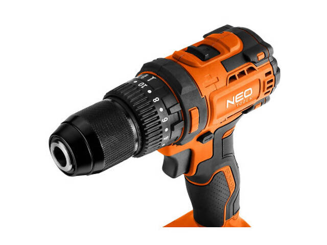 Шуруповерт Neo Tools Energy+ 18V, безщітковий, 95Нм, 0-320/0-1700об/хв 1.2кг (без АКБ і ЗУ) (04-619) - Фото 7