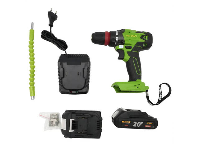 Шуруповерт Procraft PA18DFR Extra new - Фото 1