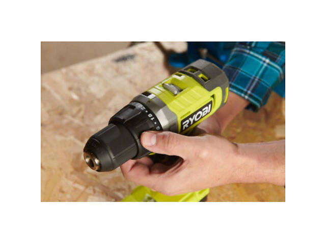 Шуруповерт Ryobi ONE+ RDD18-1C20S 18V, 1х2Ah, 52Нм, 450/1750об/мин, сумка (5133005519) - Фото 4