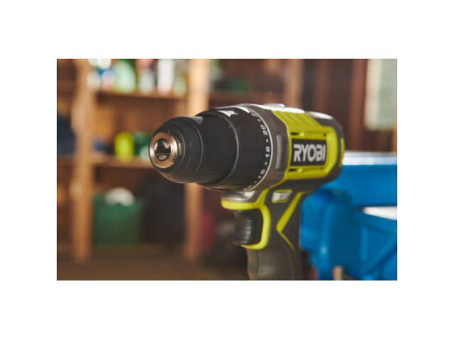 Шуруповерт Ryobi ONE+ RDD18-1C20S 18V, 1х2Ah, 52Нм, 450/1750об/мин, сумка (5133005519) - Фото 7