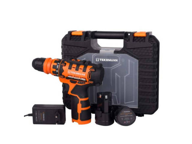 Шуруповерт Tekhmann TCD-12/2 DFR 2Ah (853784) - Фото 4