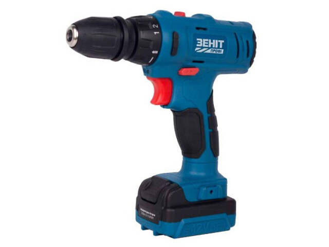 Шуруповерт Зеніт Профі ЗПША-12/15 DFR/B (853794) - Фото 1