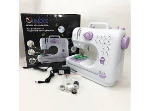 Швейна машинка електрична FHSM-505 побутова для шиття та домашнього використання з педаллю на 13 функцій