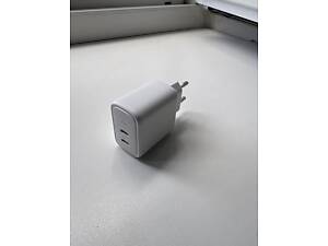 Швидка GaN зарядка Voltme Revo 45 Duo (2×USB-C, 45 Вт)