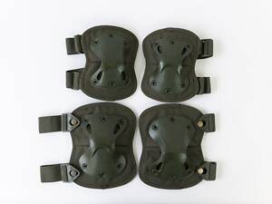 швидкоскидні нолокітники + наколінники хакі