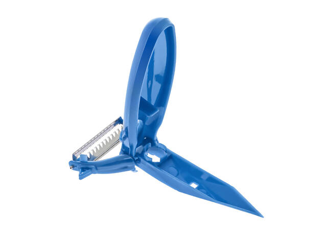 Шатківниця для капусти ніж для нарізки овочів соломкою та корейської моркви з підставкою «Принцеса кухні» Зелений - Фото 9