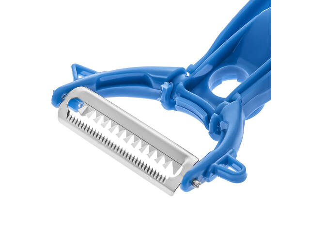 Шатківниця для капусти ніж для нарізки овочів соломкою та корейської моркви з підставкою «Принцеса кухні» Зелений - Фото 10