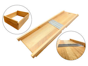 Шатківниця дерев'яна Sivan 560 x 200мм x 3 леза з коробом (О-025043)