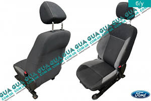 Сидіння переднє праве ( пасажирське ) з Airbag механічне H1EZ5862900BB Ford/ФОРД FOCUS III/ФОКУС 3
