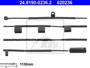 Сигнализатор, износ тормозных колодок ATE 24819002362 на MINI MINI (R50, R53)