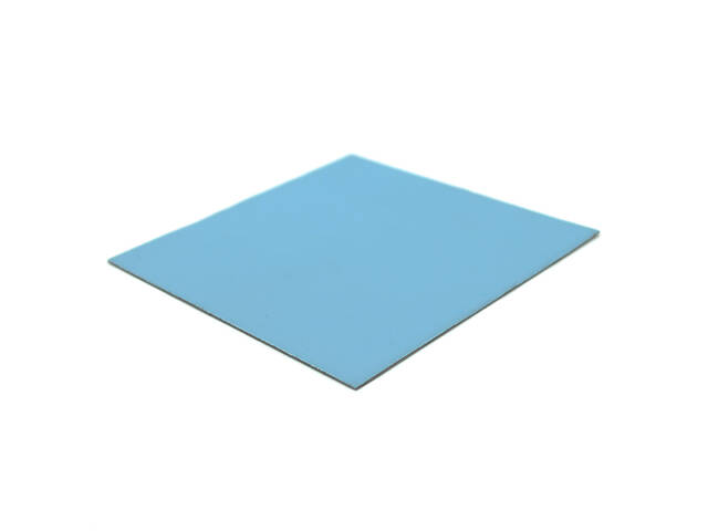 Силіконова термопрокладка HY-100-5, 100x100x0,5 mm, без клею, Dark Grey, >8,0W/m-K, -40°≈240°, питома вага - Фото 1