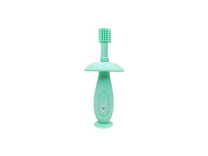 Силиконовая зубная щетка Mumlove MGZ-0716(Turquoise) с ограничителем