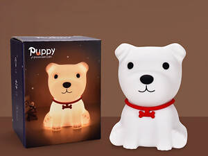 Силіконовий нічник у формі Собачки