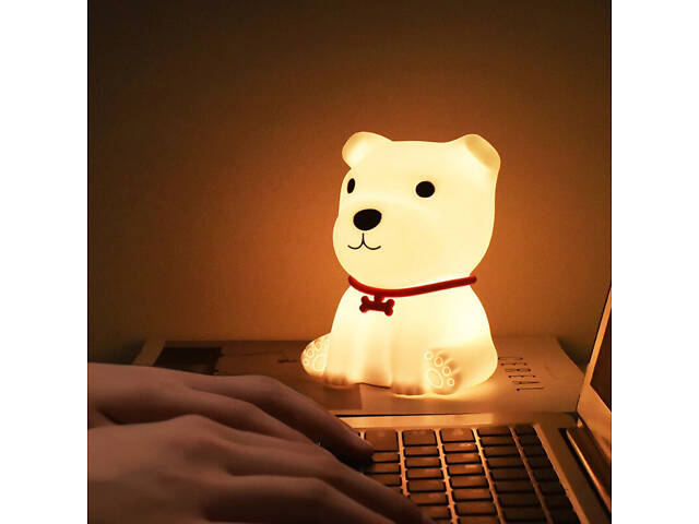 Силіконовий нічник у формі Собачки - Фото 3