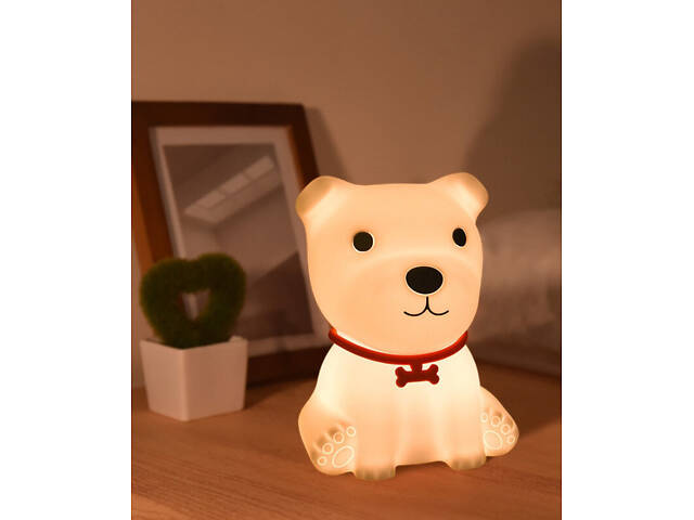 Силіконовий нічник у формі Собачки - Фото 4