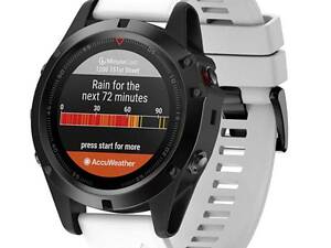 Силіконовий ремінець Primo для годинника Garmin Fenix 3 / 3HR / Fenix 5X / 6X - White