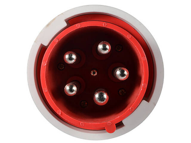 Силова вилка 3P+N+PE 63А 400В переносна IP67 червона [A0080010009] ВП (035) АСКО - Фото 3