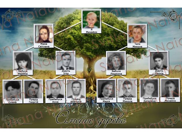 Сімейне дерево / Родинне дерево - Фото 1