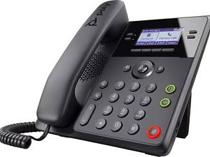 SIP-телефон Poly Edge B30, 16 линий, PoE, черный (82M84AA)