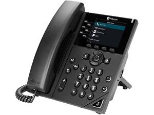 SIP-телефон Poly OBi VVX 350, 6 линий, PoE, черный (89B59AA)