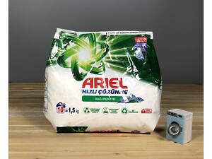 Сыпучий порошок для стирки Ariel Горная Свежесть Универсал - 1.5 кг.