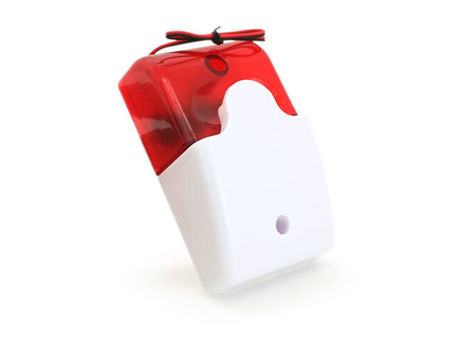 Сирена LD-95 (світло-звуковий оповіщувач) ультрояркі світлодіоди, 12 В, Q100 - Фото 1