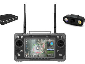 Система управления БПЛА Skydroid H16 PRO 2.4GHz с видеосвязью 1080p (ночная камера)