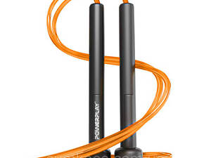 Скакалка PowerPlay 4201 Basic Jump Rope Помаранчева (2,8m.)