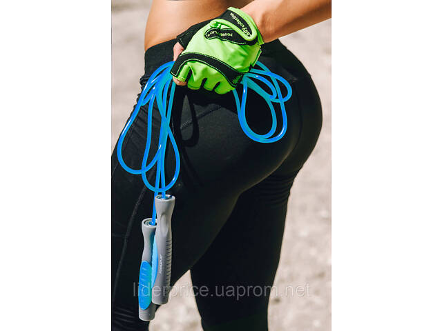 Скакалка PowerPlay 4204 Classic Jump Rope Блакитна (2,7m.), Оригінал! - Фото 9