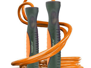 Скакалка PowerPlay 4204 Classic Jump Rope Помаранчева (2,7m.)