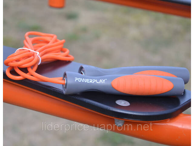 Скакалка PowerPlay 4204 Classic Jump Rope Помаранчева (2,7m.), Оригінал! - Фото 6