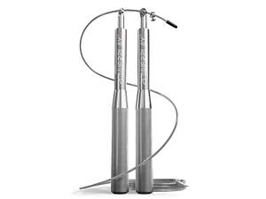 Скакалка швидкісна на підшипниках алюмінієва PowerPlay 4207 Elite Jump Rope Срібна (3m.)
