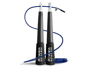 Скакалка швидкісна Power System PS-4033 Crossfit Jump Rope Blue (2,8m.)